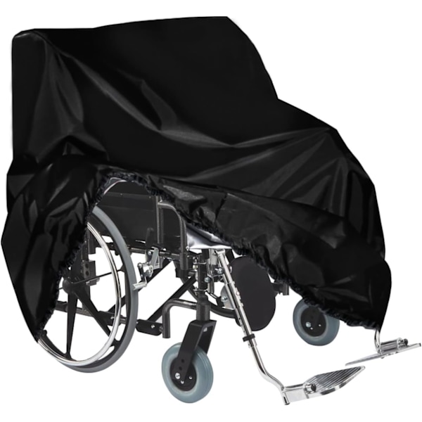 Waterproof protective cover for wheelchair, electric scooter with elastic rope at the bottom 115 x 75 x 130 cm