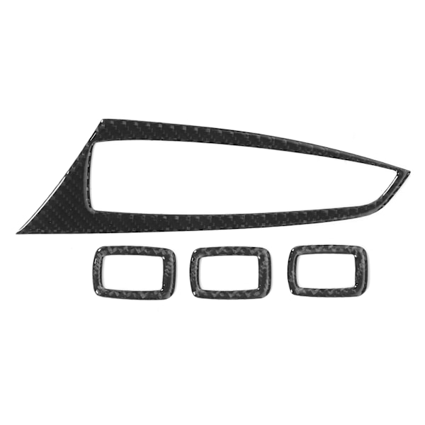 Carbon Fiber Vindueshejs Knap Trim Cover Passer til X3 X4 Venstre Hånds Drev 0.1