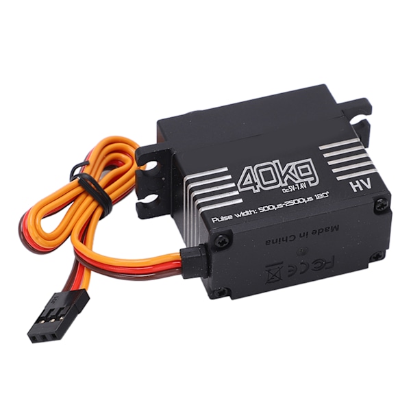 QY3240MG 40KG Digital Servomotor med Metallväxel för 1/8 1/10 RC-bil 0.1