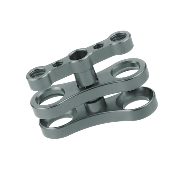 1/2/3 Aluminium Standard 1 Kulledsklämma för Undervattensdykning Svart 7,01 x 4,50 cm [GKS] black 2.76 x 1.77 Inch 3Set
