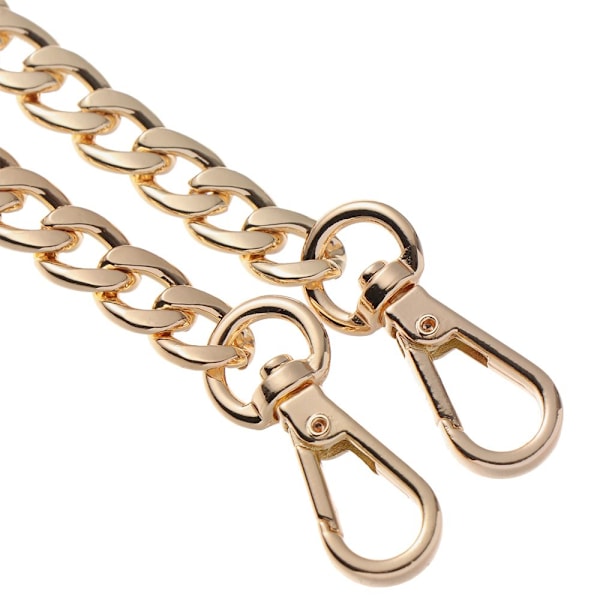 Väskkedja axelremsväska GULD 120 CMTYP 1 TYP 1 - lager Guld Gold 120 cmType 1-Type 1