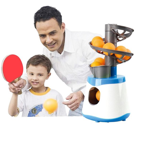 HHL Mini Table Tennis Pitching Machine Trainer Adult Kid Sport Game Robot Service Gift