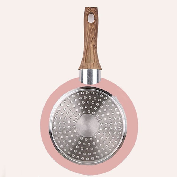 Induktion/Öppen Låga Mini ROSA Non-Stick Stekpanna Ägg/Biff 12/ pinkA 12cm