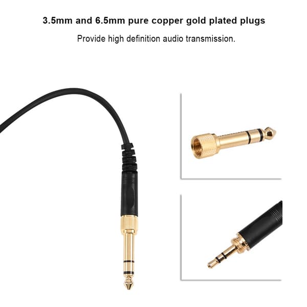 Spiralkabel för Beyerdynamic DT 770/ 770Pro/ 990/ 990Pro hörlurar 0.1