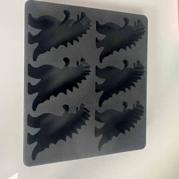 Hot salg stor isterningbakkeform monster isterningbakke (sort) black