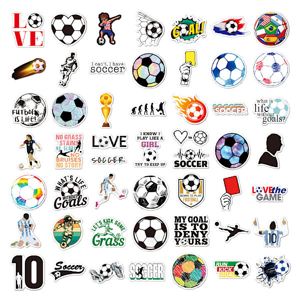 100 jalkapallotarraa juhliin [GKS] M