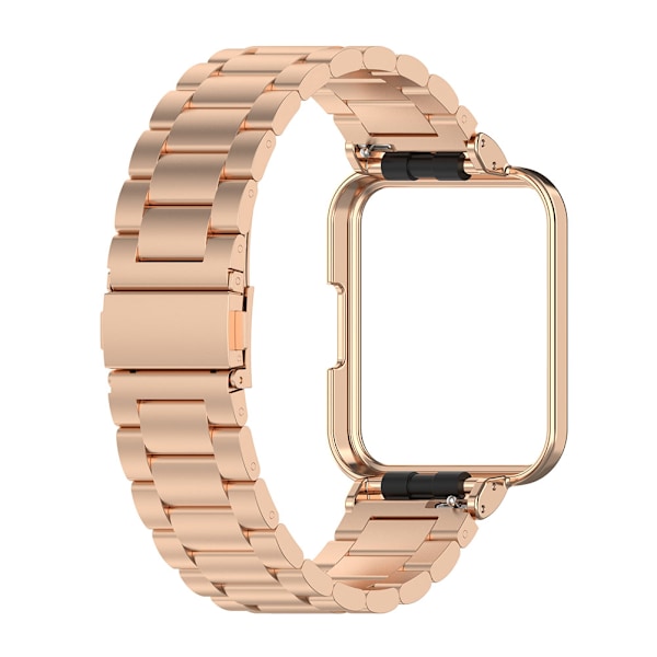 Metallarmbandsskal Kompatibelt med Xiaomi Redmi Watch2 Lite Internationell Version Metallarmband med Skyddsskal