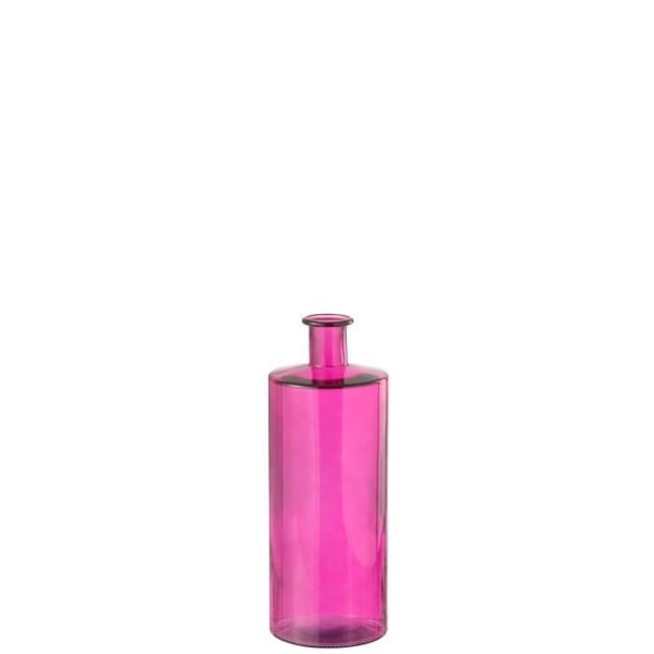 VASE BOTTLE GL PINK M