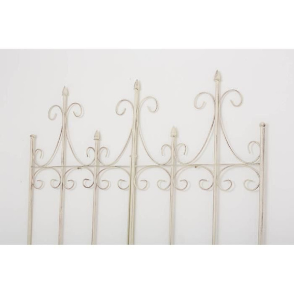 Massivt gitter - CLP - FLIEDER - Metall - 150 x 100 cm - Nostalgisk stil