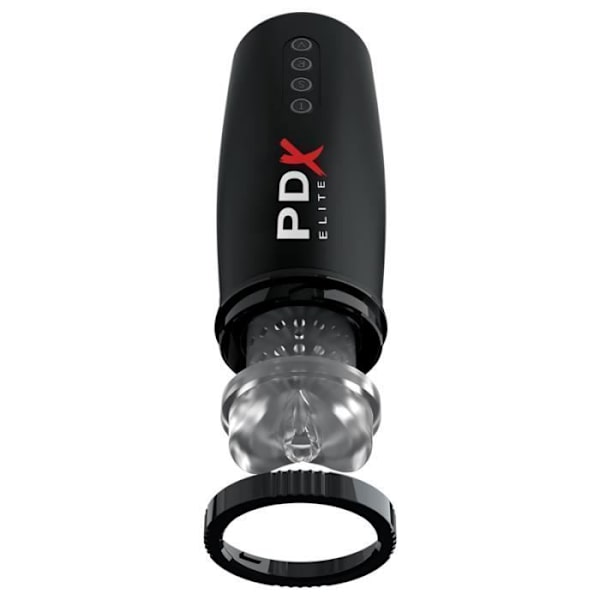 Masturbator - Pipedream Elite X - Moto-Bator 2 - Kraftfull motor - Med sug - Svart