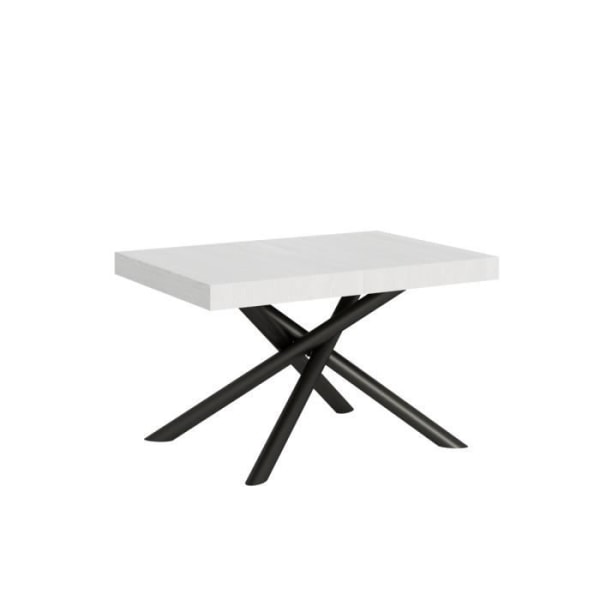 Utdragbart bord - Famas - 90x140/244 cm - Vit - Barn