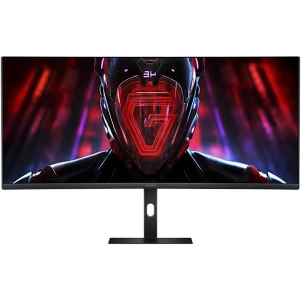 Skärm 34' (86 cm) - WQHD 3440 x 1440, Böjd - 21:9, 180 Hz, Svarstid 1 ms, 2 HDMI - 2 DisplayP