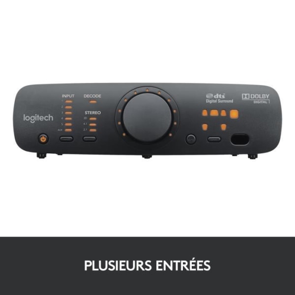 Högtalare - Logitech - Z906 - 500W - 5.1 Surround Sound - Svart