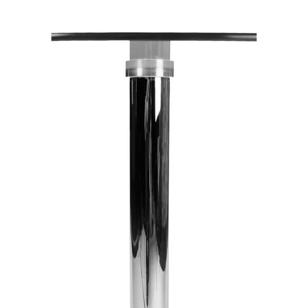 -CLP-Glasrundbord 70 cm höjd-Array klart glas