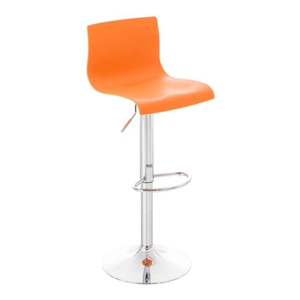 Hoover Barpall Höjdjusterbar plastsits, orange