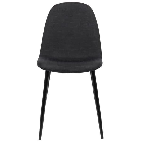 -CLP-Set med 4 matstolar Napier-Array svart