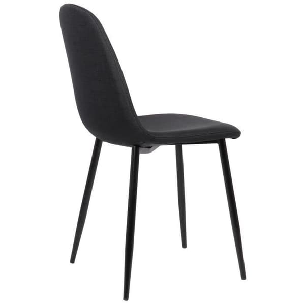 -CLP-Set med 4 matstolar Napier-Array svart