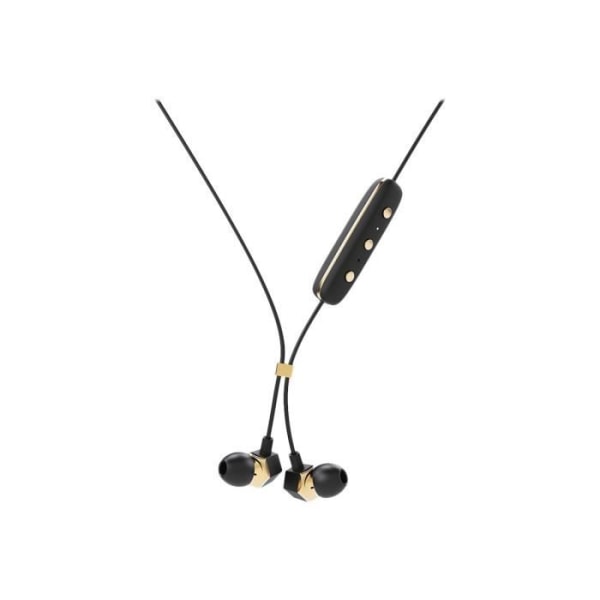 Happy Plugs Ear Piece Hörlurar med in-ear mikrofon trådlös Bluetooth svart