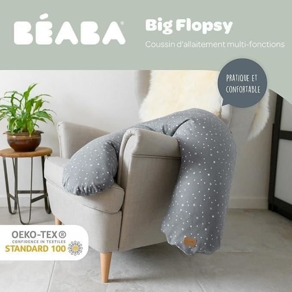 BEABA Big Flopsy - Stella tryckt bomullsjersey