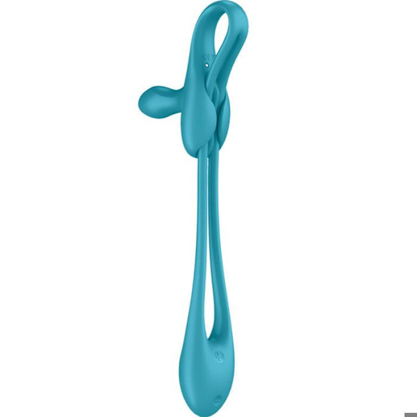 SATISFYER - PLUG & PLAY 1 MULTIVIBRATOR FLEXIBEL - Turkos