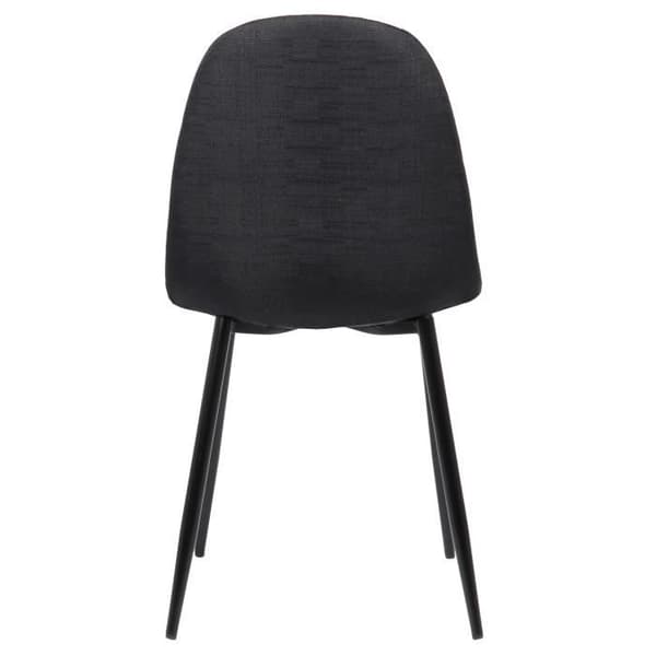 -CLP-Set med 4 matstolar Napier-Array svart