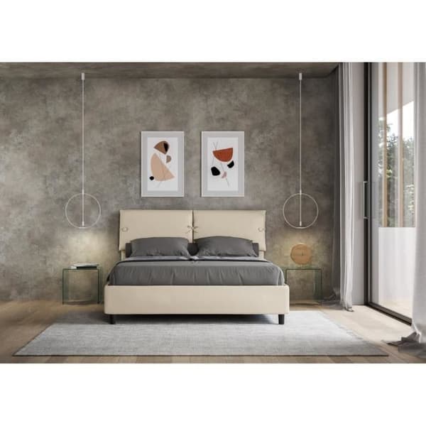 Lit sovande - LIBEROSHOPPING - 160x210 - Grå - Vit Grå