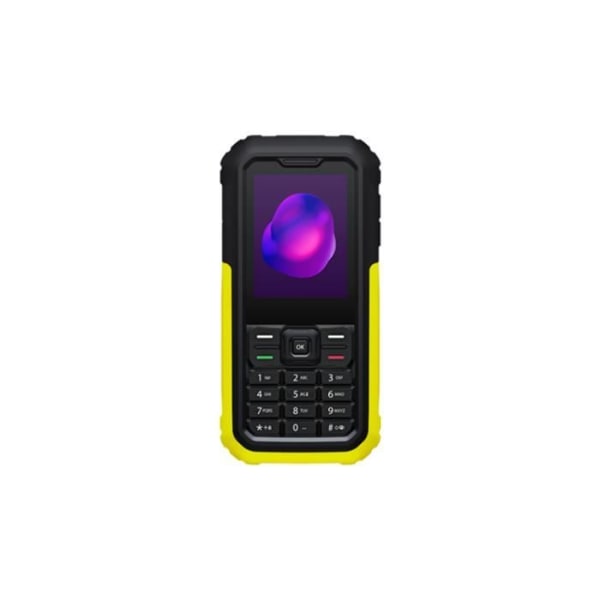 TCL 3189 ILLUM YELLOW - TCL - Bar - 2.4 - Dual SIM - 2 MP - Bluetooth - 2200 mAh - Svart, Gul Svart, Gul