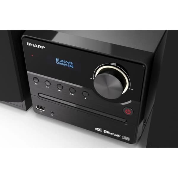 SHARP XL-B517D Hi-Fi-system - 45W - FM, DAB+ - Bluetooth - Svart Svart
