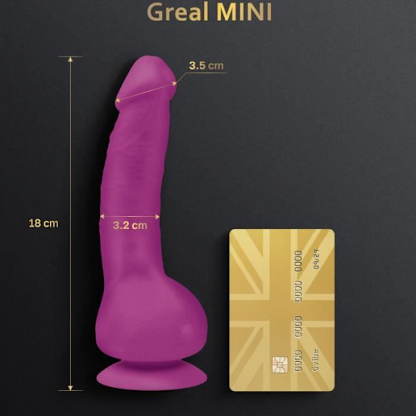 Vibromassör - G-VIBE - Greal Mini - Hypoallergenisk silikon - Vattentät - 6 vibrationsfunktioner Fuchsia