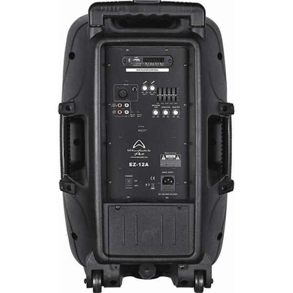 Bärbar aktiv högtalare - Wharfedale Pro - EZ-12A - 100W - Bluetooth - 12 tum Svart