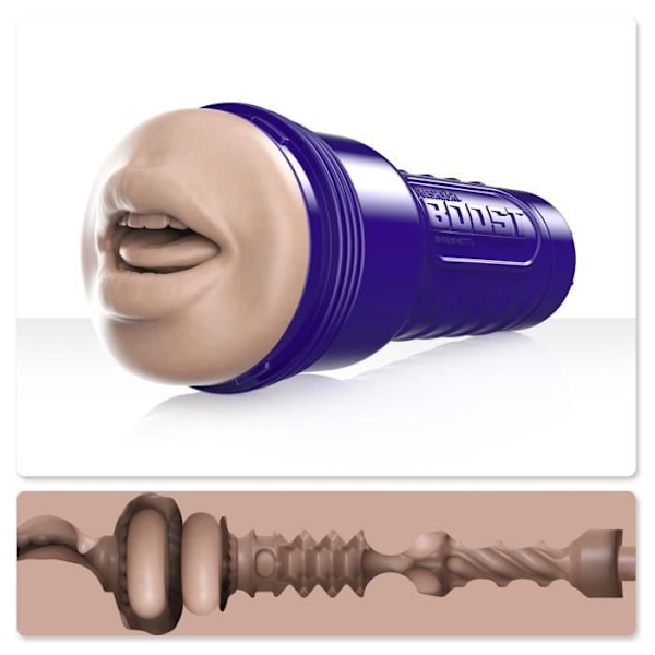 Fleshlight Boost Blow Masturbator - Beige - Med sug - Vuxen Beige