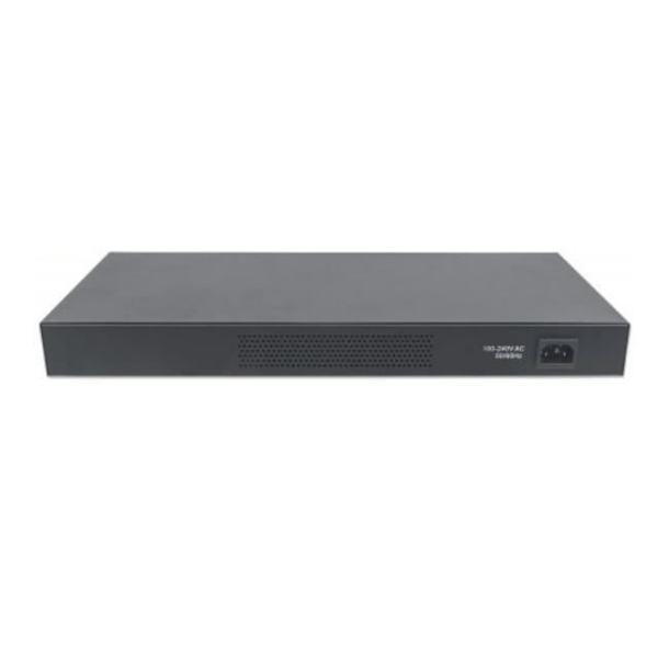 Intellinet 561044, Unmanaged Network Switch, L2, Gigabit Ethernet (10-100-1000), Full Duplex, Rackmount, 1U