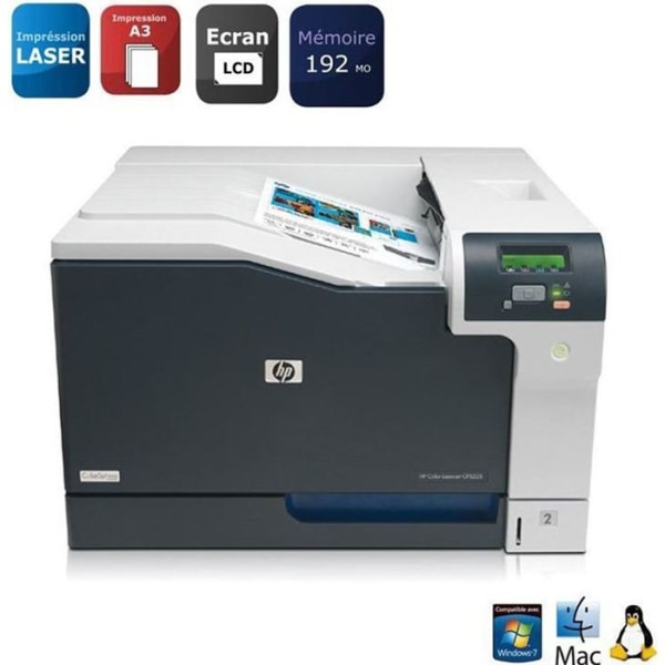 HP Color Laserjet Professional CP5225-skrivare A