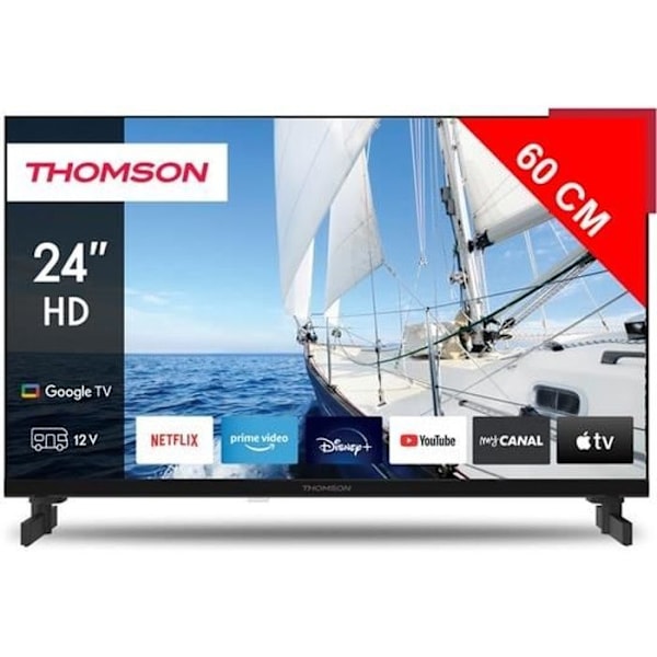 60 cm LED-TV Thomson 24HG2S14C - Google TV - 12 volt