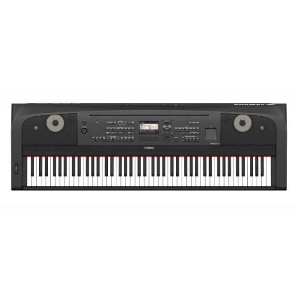 Yamaha DGX-670B svart - Kompakt digitalpiano med 88 tangenter