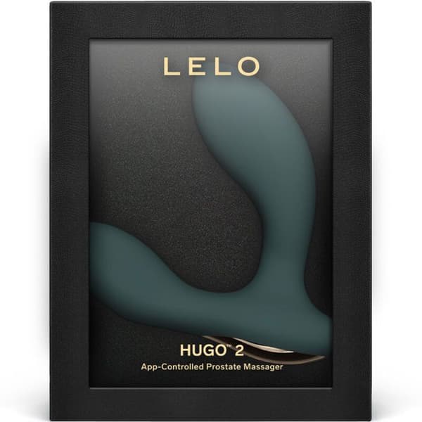 LELO - HUGO 2 GRÖN PROSTATMASSAGER - Grön/svart