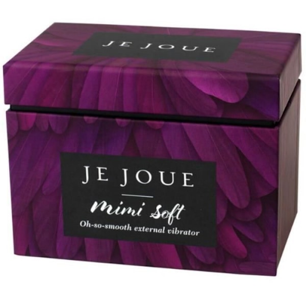 Vibrerande massageapparat - Je Joue - MiMi Soft - Fuchsia - Mjuk silikon - Vattentät