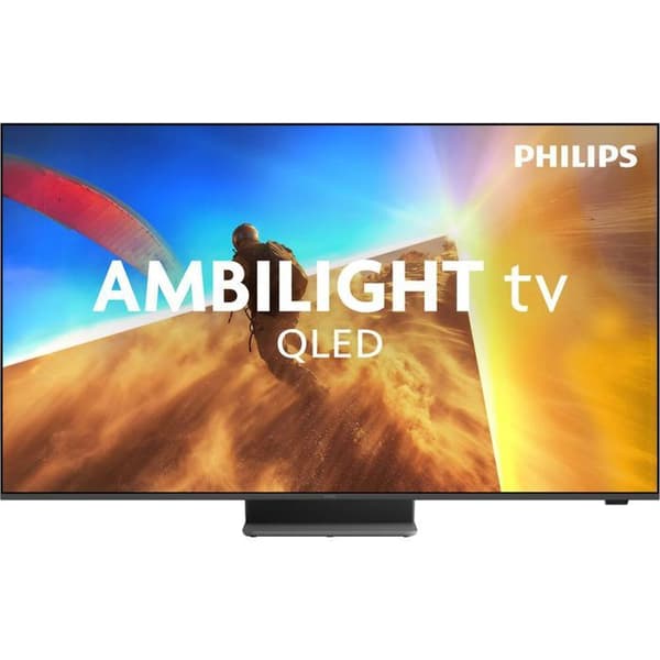 TV - PHILIPS - 50PQS8701 - QLED 4K 126 cm - Ambilight 3 sidor AmbiScape - P5 processor