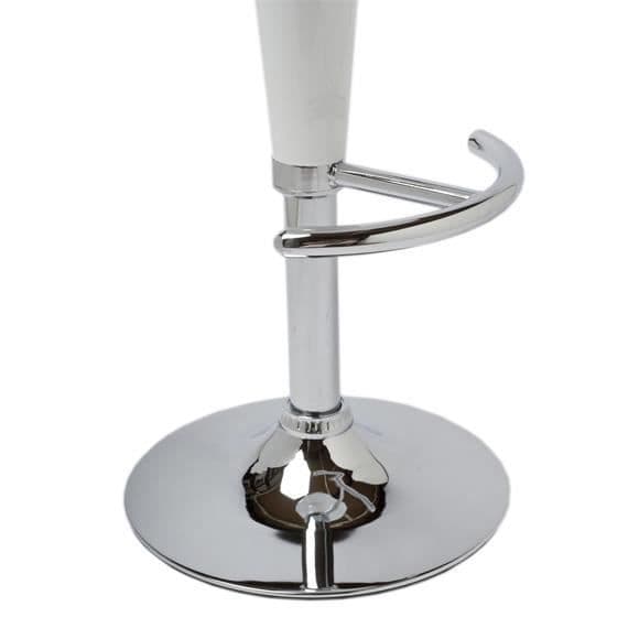-CLP-Set med 2 Sadeltaburetter-Array Vit
