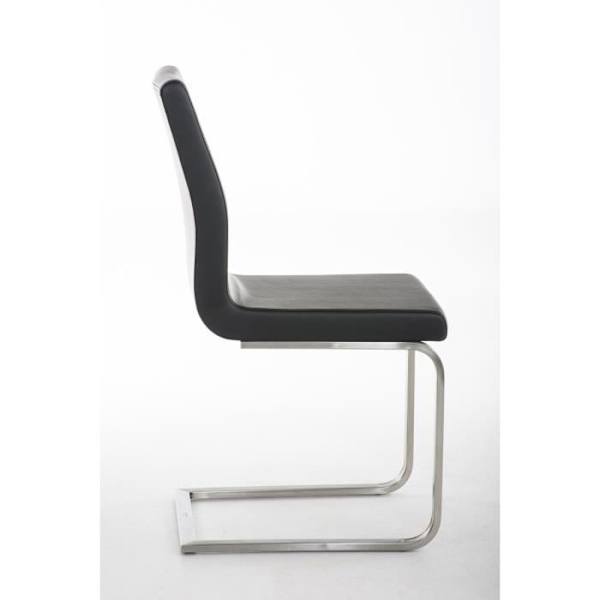 Belfort Cantilever stol i konstläder - CLP - Svart - Modern - 40x90x50 cm Svart