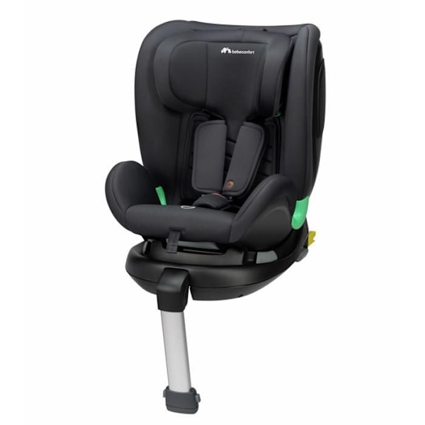 BEBECONFORT ATLAS 360 i-Size, Bilbarnstol 360, 0-12 År, 40-150 cm, ISOFIX, 10 Positions Huvudstöd, 4 Lutningar, Mineral Black Tintsvart