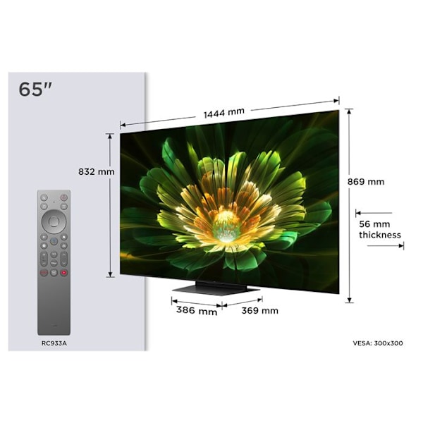 TCL 4K QD-Mini Pro 144Hz 65C79