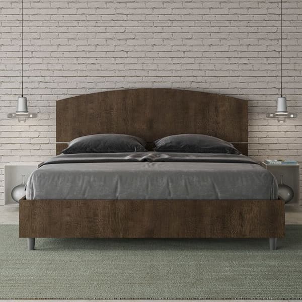 Lit - Ityhome - Dora - 160x190 cm - Valnöt - Modern design Valnöt