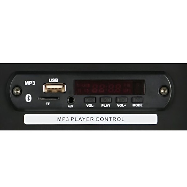 Bärbar aktiv högtalare - Wharfedale Pro - EZ-12A - 100W - Bluetooth - 12 tum Svart