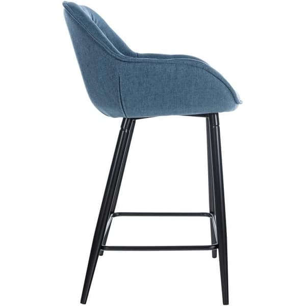 -CLP-Barstol Gibson med Metallben-Array blå