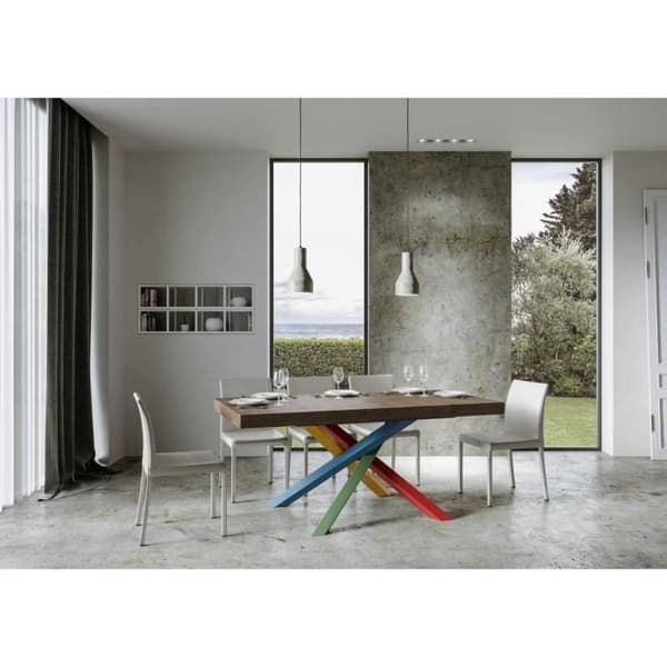Utdragbart bord - Volantis - Valnöt - 90x180/284 cm - Ram 4/B Valnöt