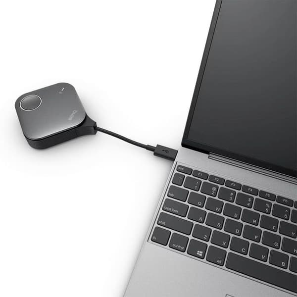 BenQ InstaShow VS25 Trådlöst HDMI 4K Presentationssystem, Wi-Fi 6, 2400 Mbit/s, Desktop, Svart
