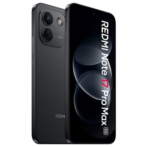 REDMI Note 17 Pro Max 5G - Smartphone - 8+512 Go - Batteri 9210 mAh - Svart
