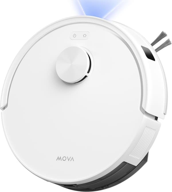 Robotdammsugare - MOVA E20S PRO - 13000 Pa - 330 ml - Vit Vit