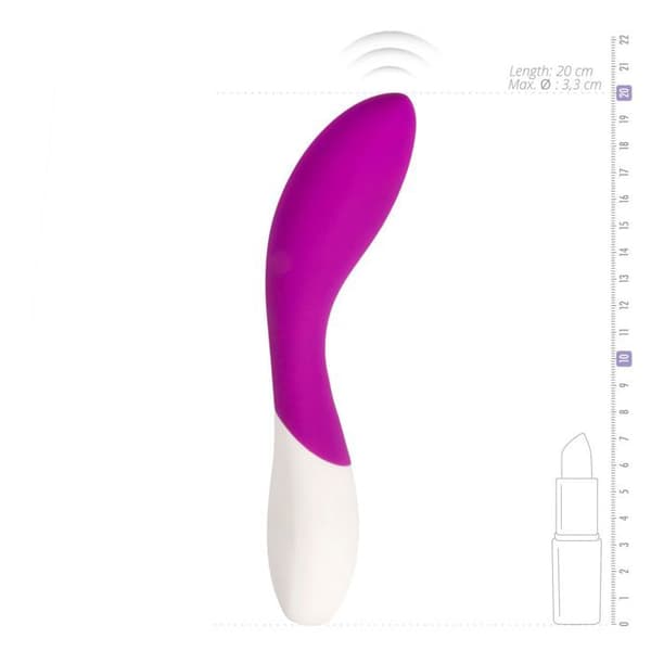Lelo Mona Wave Fuschia Vibrator Violett